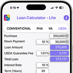 Loan-Calc-Lite, Loan Calculator, Mortgage Loan Calculator